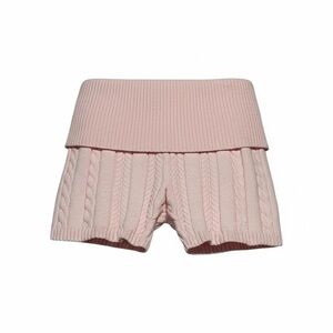 NWT Pink Knit Women Shorts